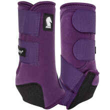 Fronte classica di supporto Equine Legacy2 Front (melanzane Small)