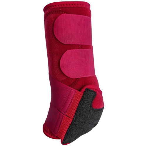 Classic Equine Legacy2 Support Boots Front (Crimson Small) 2