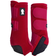 Classic Equine Legacy2 Support Boots Hind (Crimson Small)