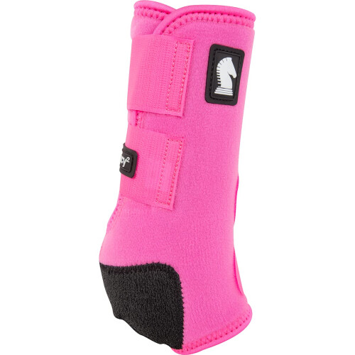 Boots de support Equine Legacy2 classiques Hind (rose chaud grand) 1