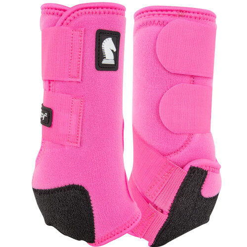 Boots de support Equine Legacy2 classiques Hind (rose chaud grand)