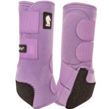 Stivali di supporto equino classici 2 stivali posteriori (lavanda piccola)