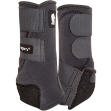 Classic Equine Legacy2 Support Boots Front (Medio di carbone)