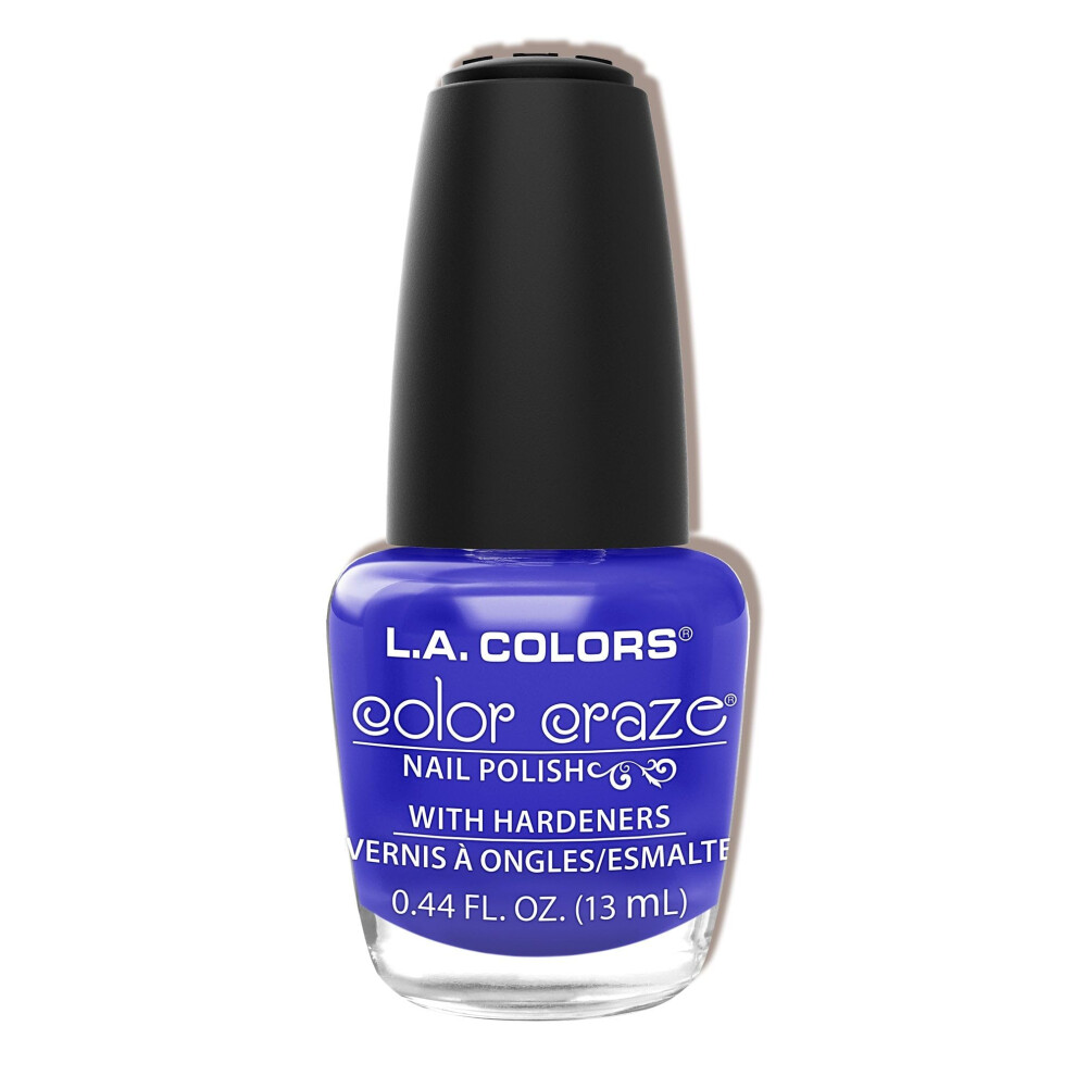 L.a. Colors Color Craze Nail Polish Navy Cnp620