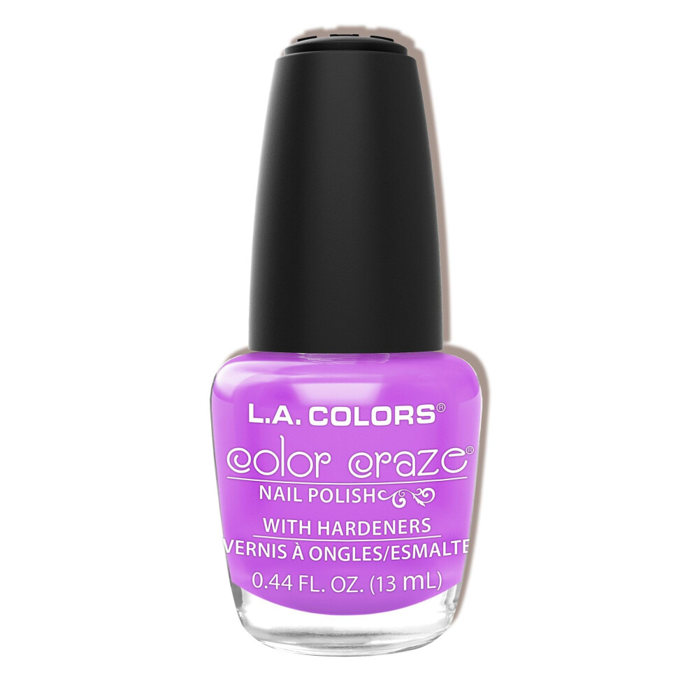 L.a. Colors Purple Color Craze Nail Polish Cnp612