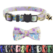 Bowtie Katzenhalsbnder Breakaway mit Glckchen, verstellbar, niedliche Ktzchenhalsbnder, Sicherheitsschnalle, Ktzchenhalsband fr Katzen, Welpen,
