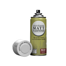 The Army Painter Color Primer Farba w sprayu Anti Shine Matt Varnish 400ml - Akrylowy podklad w sprayu do miniaturowych obrazw - Podklad w spray
