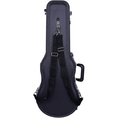Crossrock ABS Formstbt Case-16-16,5"""" Strrelse Viola Hard Shell Case Sort (CRA860VL165BK) 1