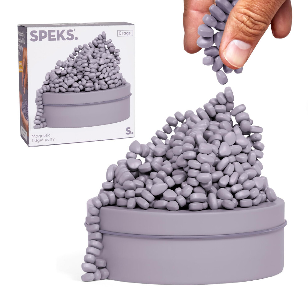 Speks Cags D'origine Ferrite Putty | Plus De 500 Pierres De Ferrite Dans Un Jouet Agit En Bo Te Pour Soulager Le Bureau Sensoriel De Soulagement-image