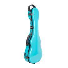 Etui na ukulele barytonowe Crossrock pasuje do 31 cali | Twarda skorupa, wykonana w 100% z wlkna szklanego, z markowymi zatrzaskami, przegroda n