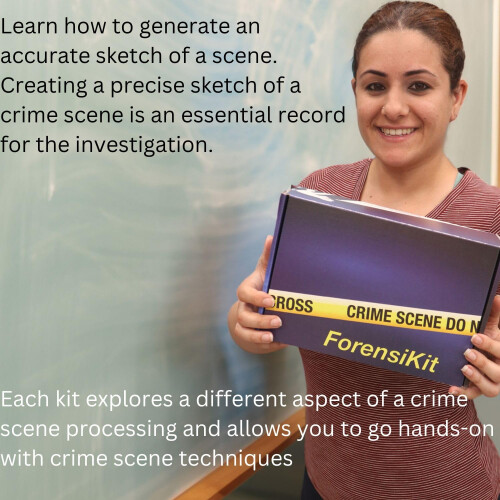 Crime Scene Tegning - ForensiKit - Udforsk Crime Scene Processing-teknikker 2