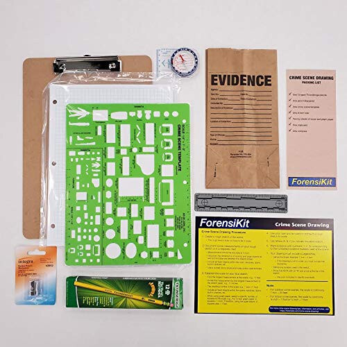 Crime Scene Tegning - ForensiKit - Udforsk Crime Scene Processing-teknikker 1