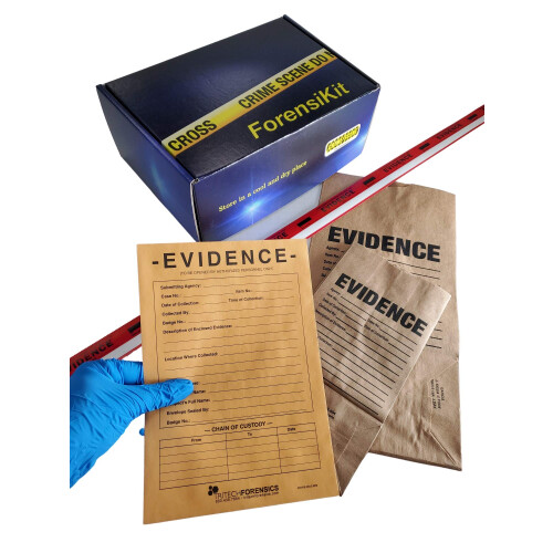 Crime Scene Evidence Packaging ForensiKit Explore Crime Scene Processing Techniques  Blue