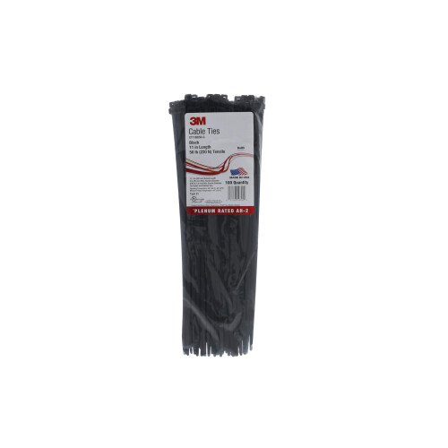 3M 3M Kabelbinder Sort 50 lb 11"""" 100 stk/pose