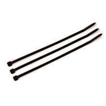 3M Cable Tie Black 50 lb 8"""" Black 100 pcs/bag