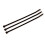 3M 3M Kabelbinder Sort 50 lb 8"""" Sort 100 stk/pose 1