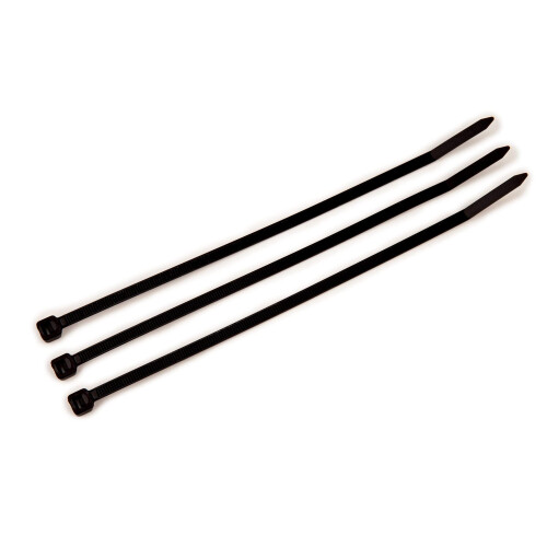 3M 3M Kabelbinder Sort 50 lb 8"""" Sort 100 stk/pose