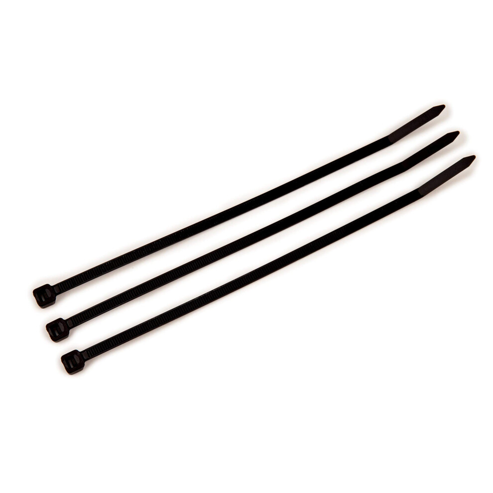 3M Cable Tie  Black  50 lb  8""""  Black  100 pcs/bag