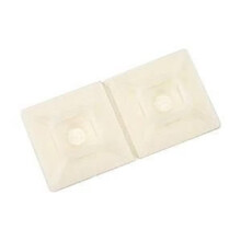 3M Cable Tie Mounting Base CTB1X1NTA-C 4-way Adhesive Mount Pack of 100