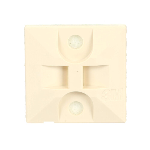 3M 3M Cable Tie Mounting Base CTB1X1BGA-C 2-way Adhesive Mount