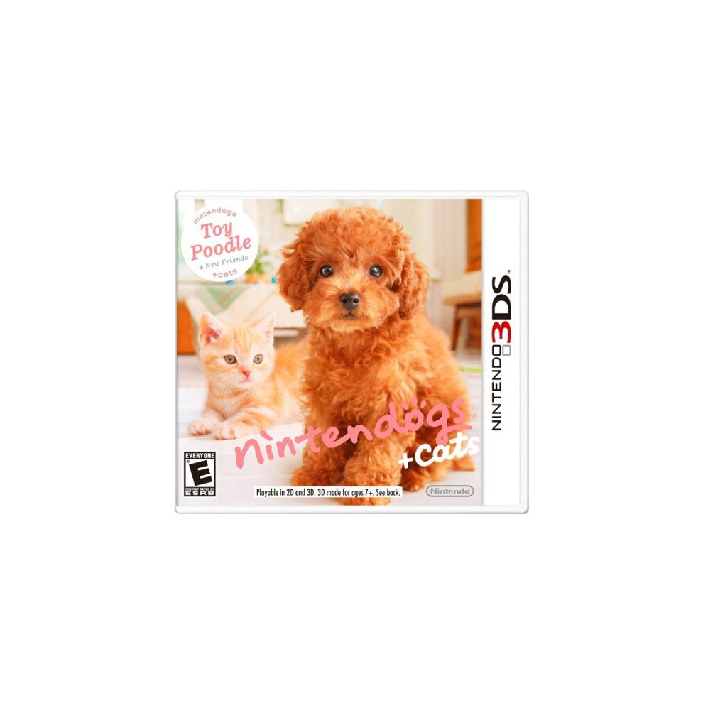 Nintendo Nintendogs + Cats: Toy Poodle And New Friends (Renewed)