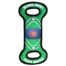 MLB CHICAGO CUBS pesδpallokenttδkoiran lelu, jossa kaksoisreunaompeleet ja sisempi squeaker