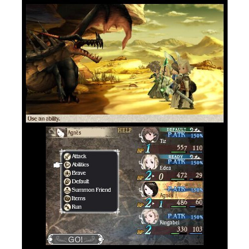 Nintendo Bravely Default  Nintendo 3DS (odnowiona) 1