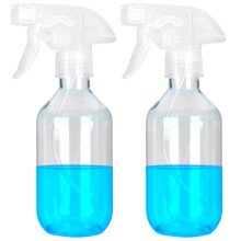 CZXNBI Plastic Spray Bottles - 10.5OZ/300ML Empty Spray Bottles for Cleaning Solutions Pet Essential Oils Hair Cooking - Mist/Stream Water Bot