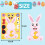 Joy Bang 30 Sheets Easter Stickers for Kids  Easter Crafts  Easter Games Make Your Own Easter Egg Bunny Face Stickers DIY  Easter Activities for 3