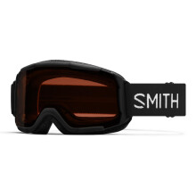 SMITH Daredevil Youth Goggles with Carbonic-x Lens - Performance Snowsports Kids Goggles for Skiing & Snowboarding - Black + RC36 Lens