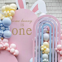 Nejak zajcek je jeden obtisk - Velikonocn krlk Dekorace Dekorace k prvnm narozeninm Obtisk Bunny Jeden obtisk Jarn velikonocn party dekorace