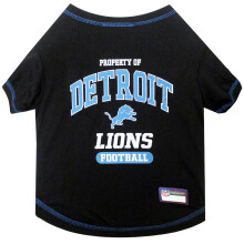 PET SHIRT for Dogs & Cats - NFL DETROIT LIONS Dog T-Shirt Small. - Cutest Pet Tee Shirt for the real sporty pup