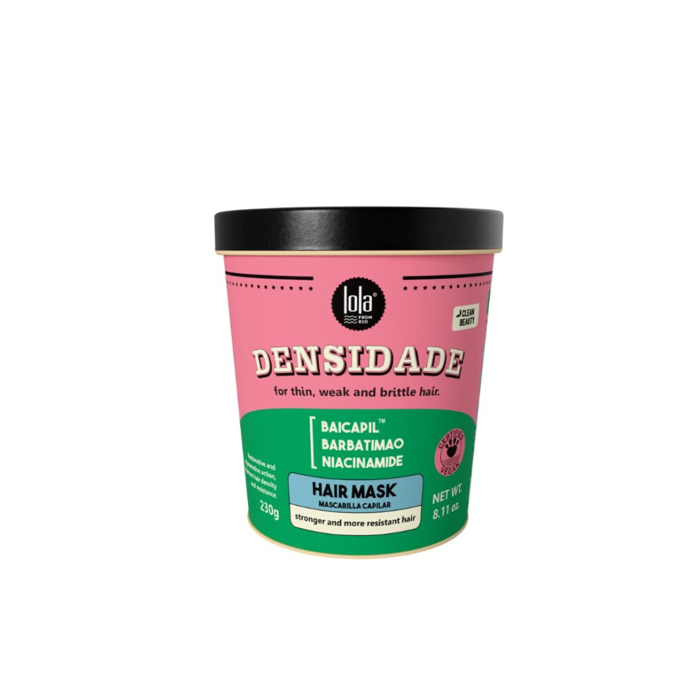 Lola From Rio - Densidade - Hair Mask For Fine Weak Brittle Hair And Hair Loss Problems Stimulate Hair Growth And Improves Hair Resistance Densit