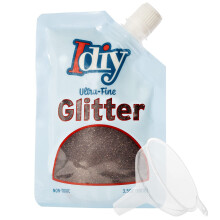 iDIY Ultra Fine Glitter (100 g 3,5 oz scek) w Easy-Pour Bag & Trychtr  Wine Lift Extra jemn  Netoxick  DIY Umen a remesla koln projekty Fes