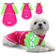 Louie de Coton Sonnenshirt fr Hunde | Mittelgroe Hundeshirts | Hundekleidung mit UV-Schutz, khlendes T-Shirt fr Haustiere | LSF 50+, maximale