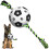 Qdan Dog Soccer Ball 1