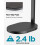 InnoGear Studio Microfoonstandaard, Max Belastbaarheid 3.3 lb Microfoonarm Bureauhouder 3