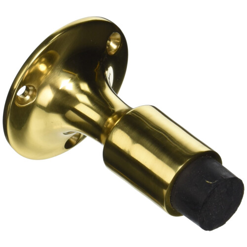 Deltana DSW325U3 3-5/8-Inch Projection Solid Brass Wall Mount Bumper