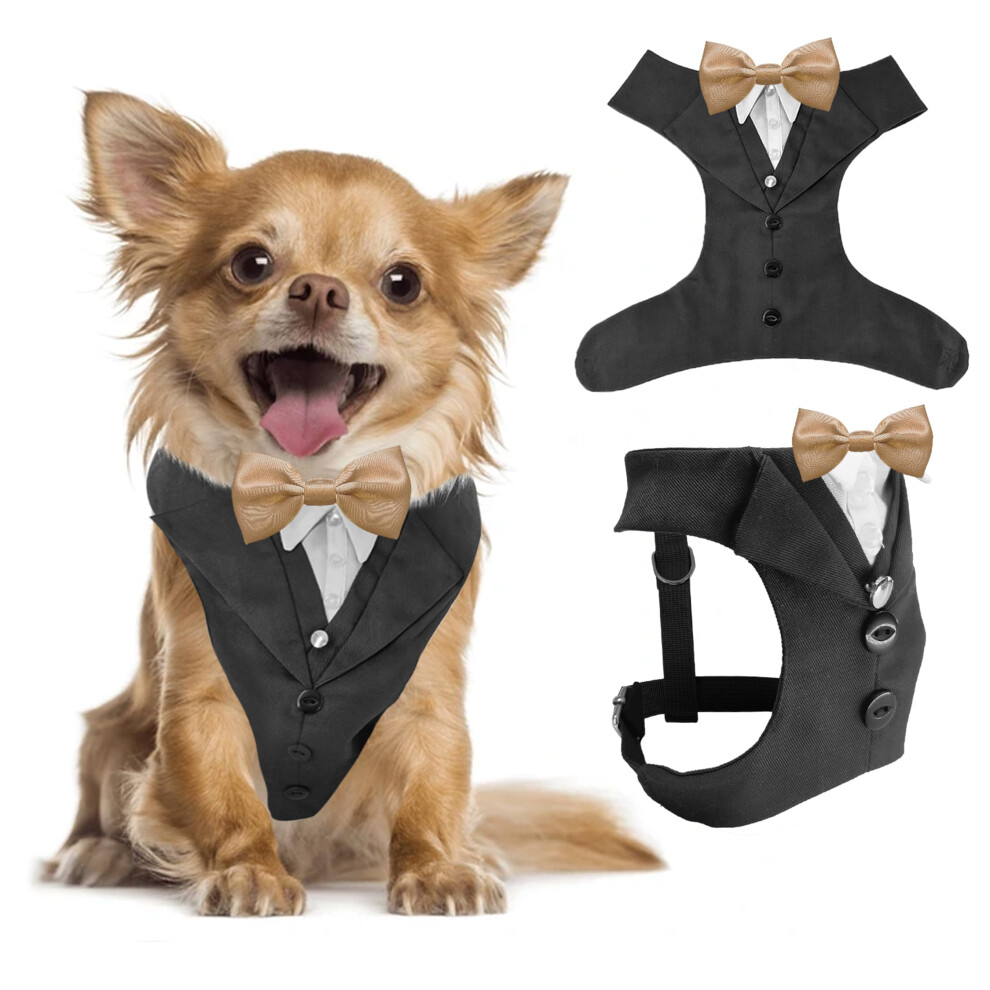 Averyday Dog Tuxedo Pour Tenue De Mariage Costume De Chien Et Cravate Costumes Pour Anniversaire Halloween Cosplay Party De No L-image