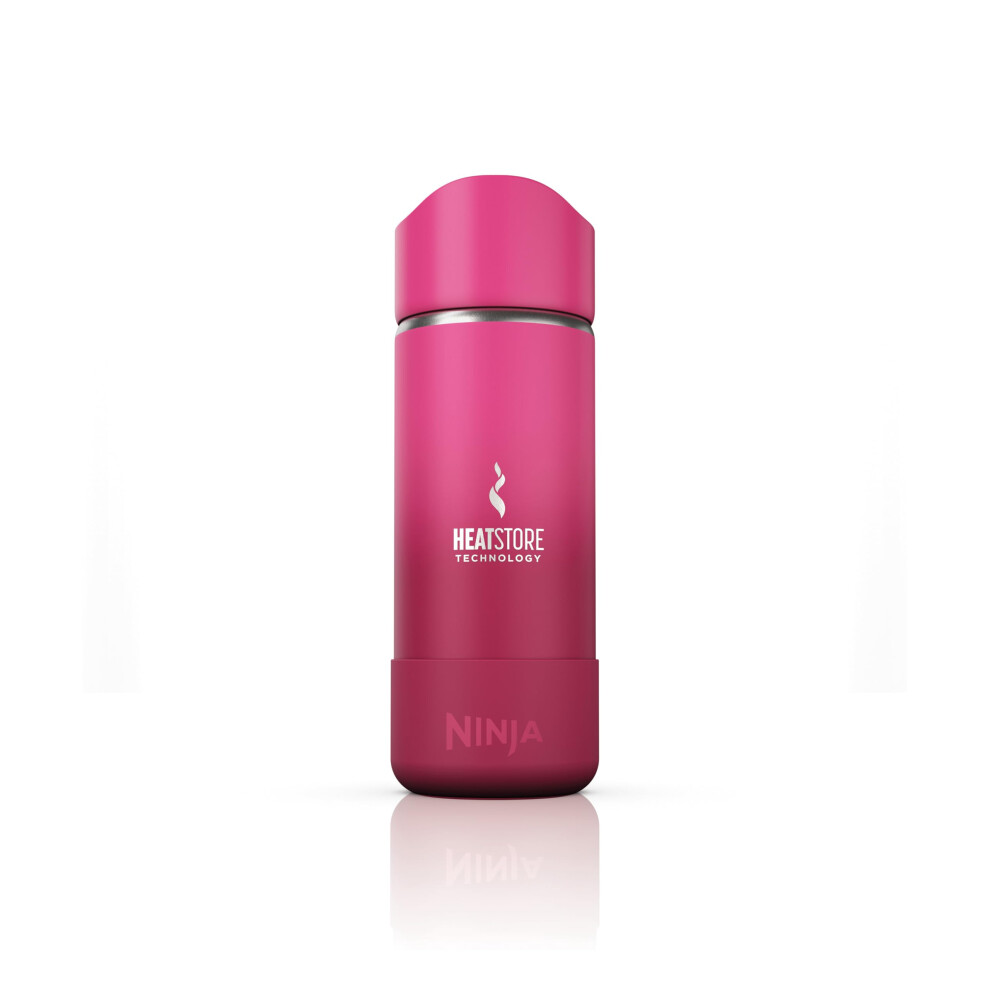 Ninja  Travel Mug  Sip Perfect 16oz  Brings Hot Drinks to Sippable Temperature in Minutes  Stainless Steel  Leak Proof  Dishwasher Safe  Metal  Insula