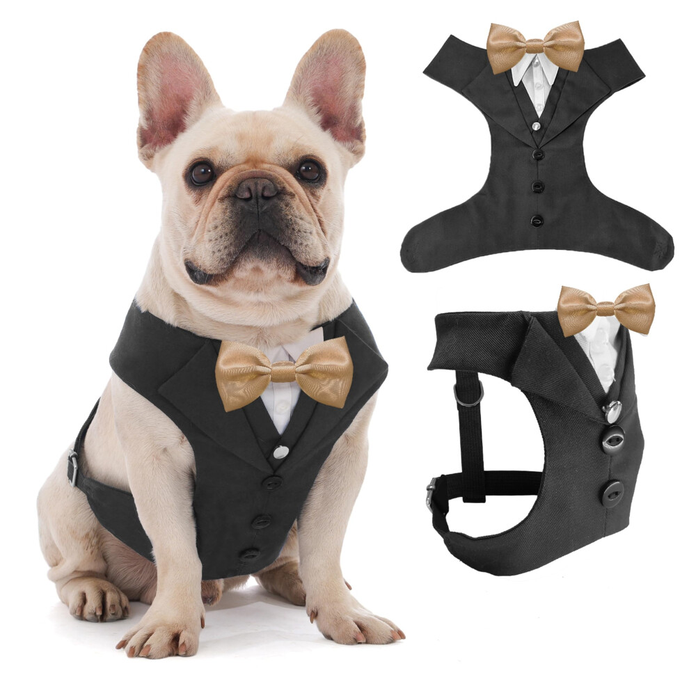 Averyday Dog Tuxedo Pour Tenue De Mariage Costume De Chien Et Cravate Costumes Pour Anniversaire Halloween Cosplay Party De No L-image