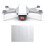 Pele Wrapgrade compatvel com DJI Mavic Mini | Cor de destaque (branco de corrida) 1