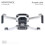 Wrapgrade Skin compatibile con DJI Mavic Mini | Colore Accento (NERO STEALTH) 2