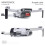 Wrapgrade Skin compatibile con DJI Mavic Mini | Colore Accento (NERO STEALTH) 4