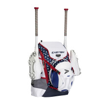 Easton | Serie de bolsas de mochila Ghost NX | Adulto | Panel de bordado del logotipo del equipo | Estrellas y rayas
