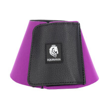 Botas Equinavia Toki Bell para cavalos | Botas Overreach de Neoprene - Roxo Brilhante - L