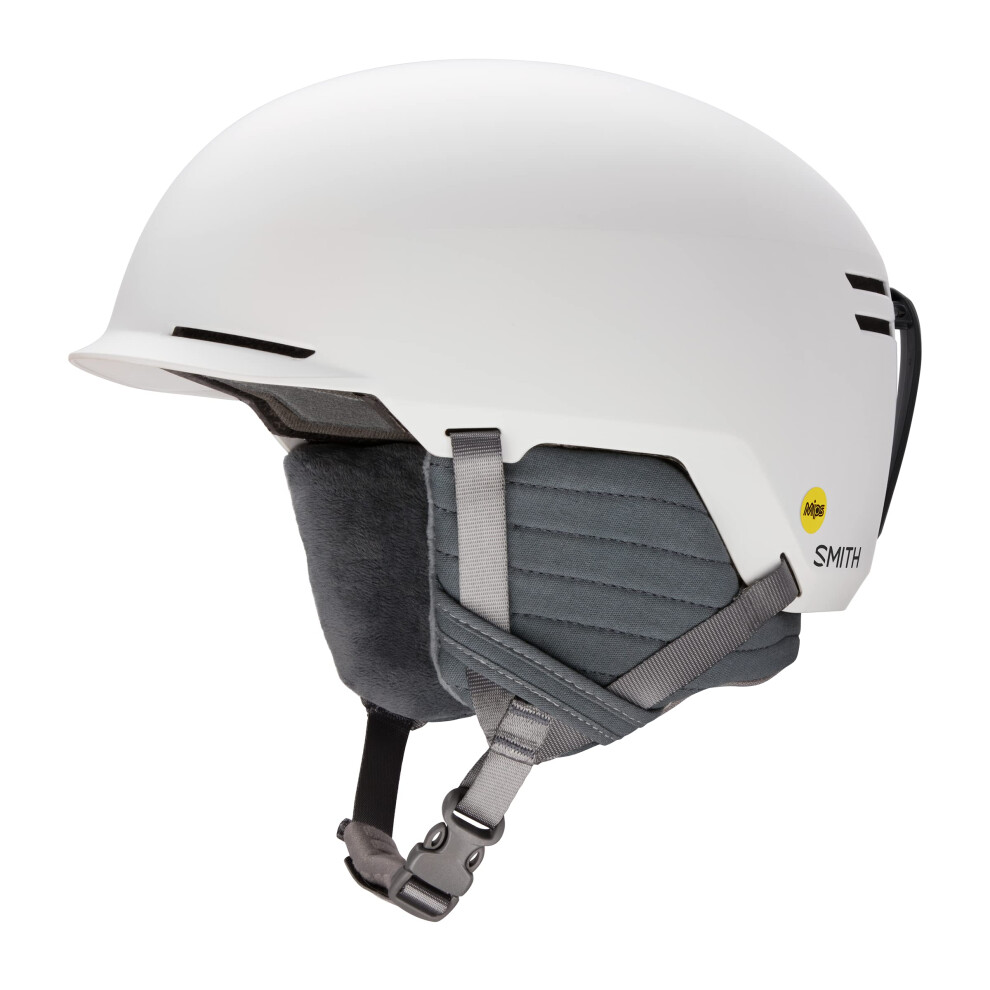 Smith Optics Scout MIPS Unisex Snow Helmet - Matte White Medium