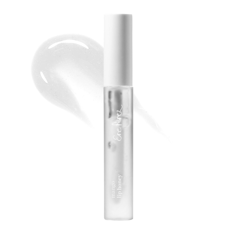 Ere Perez - Natural Mango Lip Honey | Hyaluronic Acid  Jojoba Seed Oil | Hydrate  Moisturize  Nourish  Soften | Vegan  Cruelty-Free  Clean Beauty (Gla-image-OPC-PHFNPDX-NEW