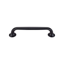 Top Galki TK594BLK Mercer Collection 5-1/16"""" Oculus Oval Pull Flat Black