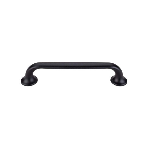 Topknopper TK594BLK Mercer Collection 5-1/16"""" Oculus Oval Pull Flat Black